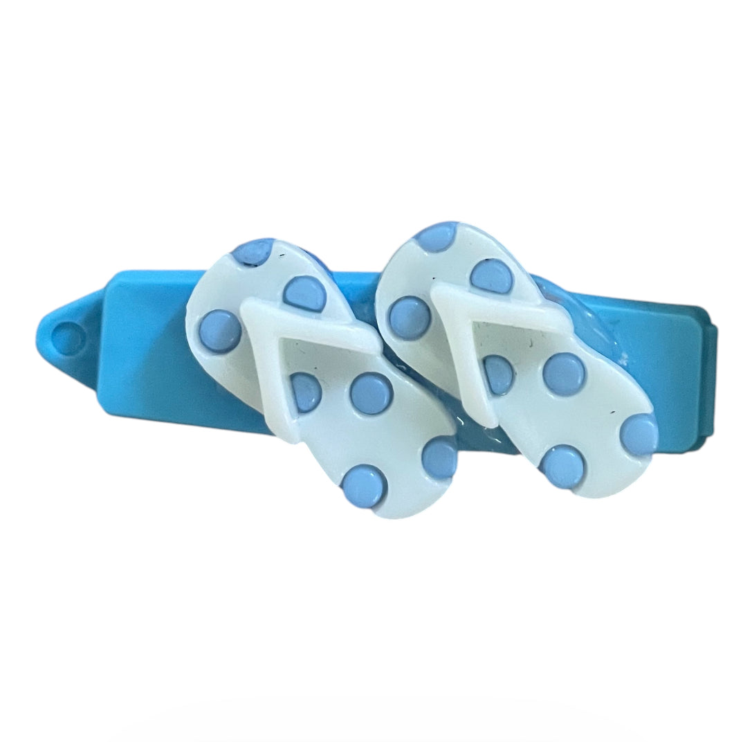 Polka Dot Flip Flops
