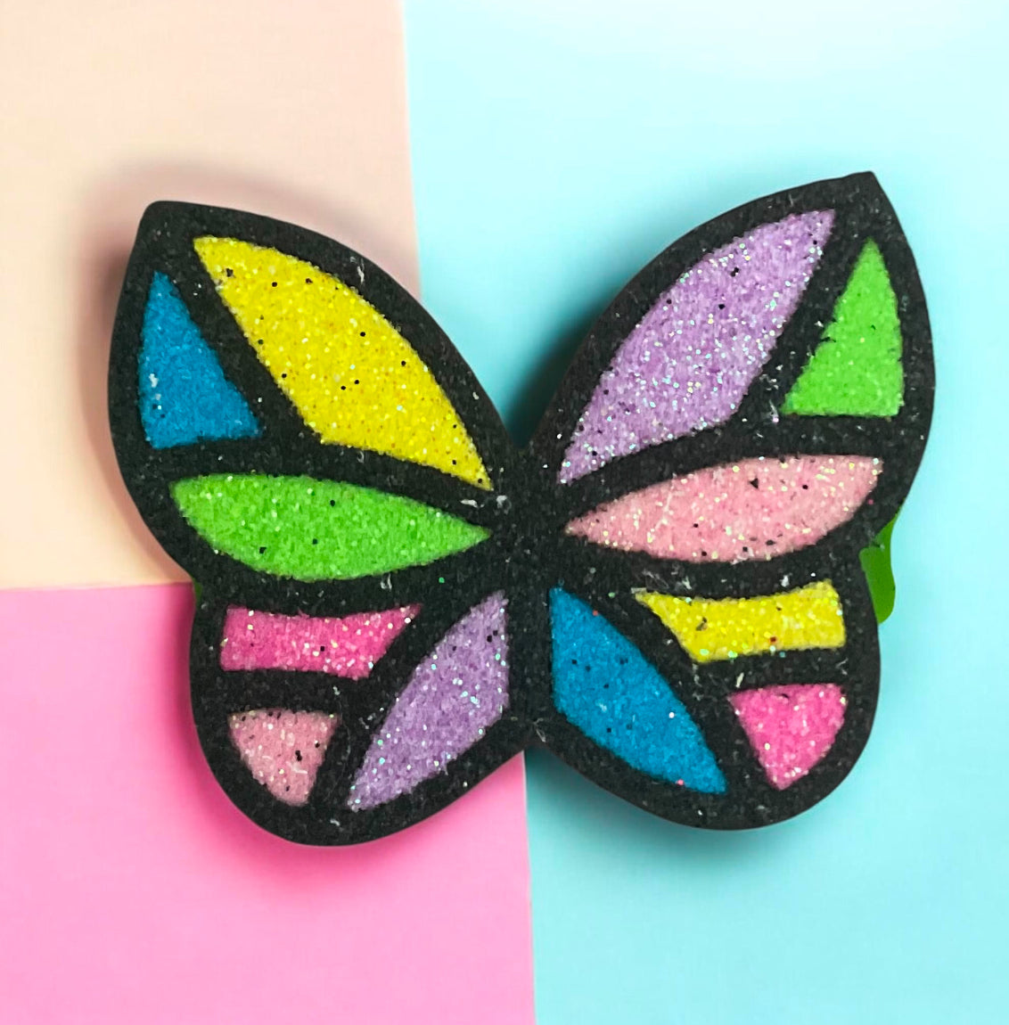 Color Block Butterfly