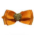 Orange Sparkle Heart