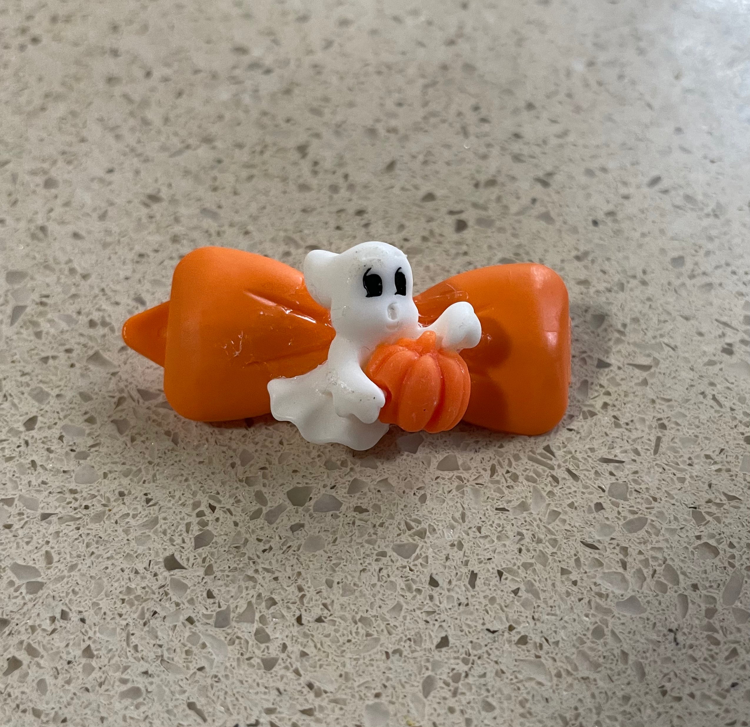 Orange Ghost Pumpkin