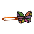 Orange Color Block Butterfly