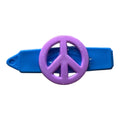 Purple Peace Sign