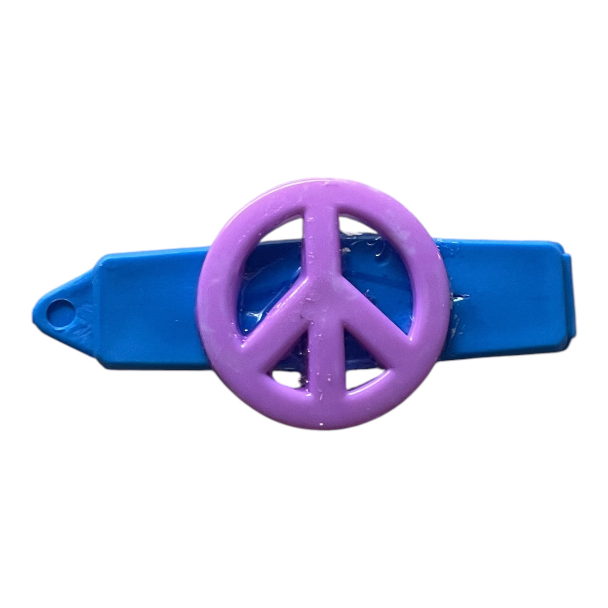 Purple Peace Sign