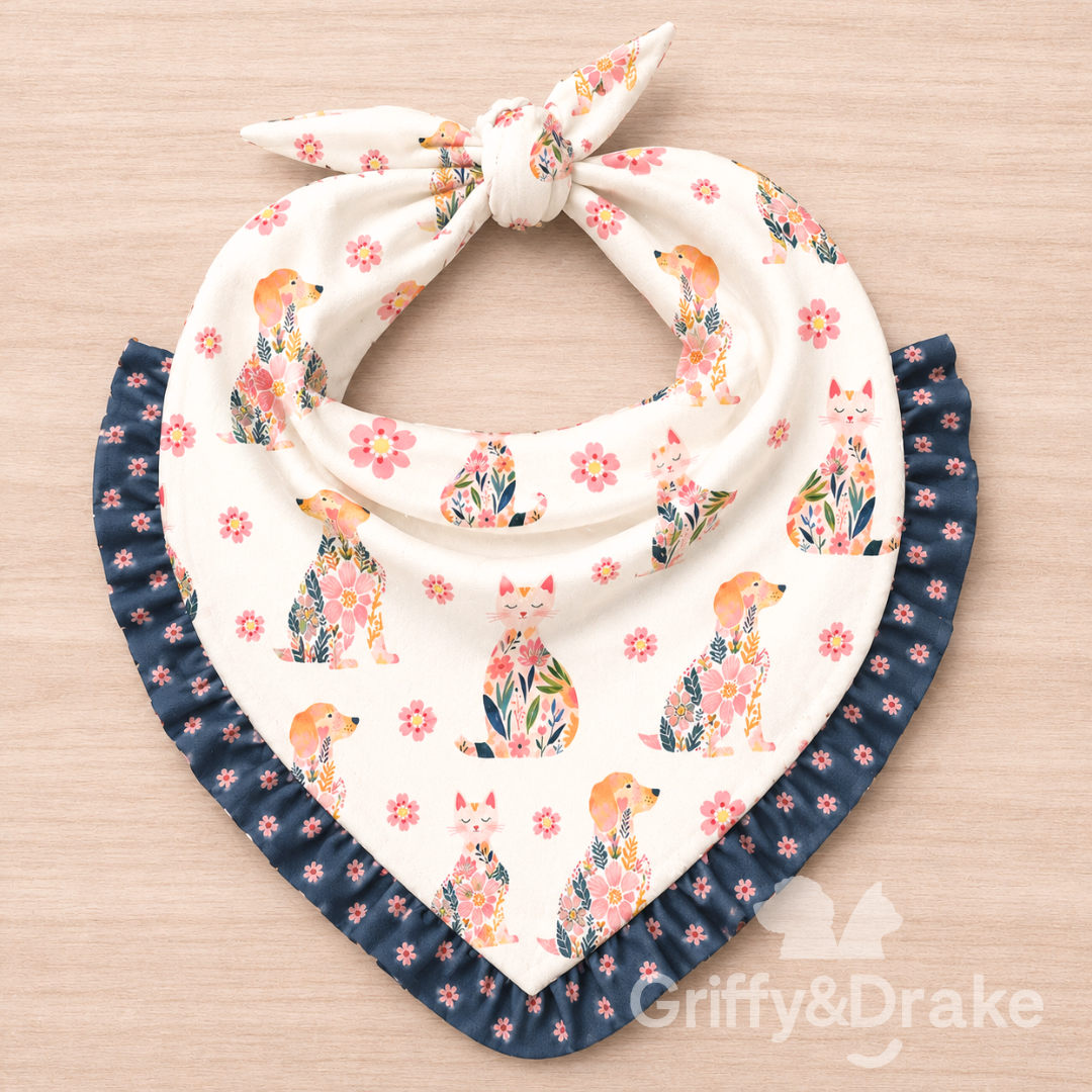 Petal Pets Ruffle Bandana