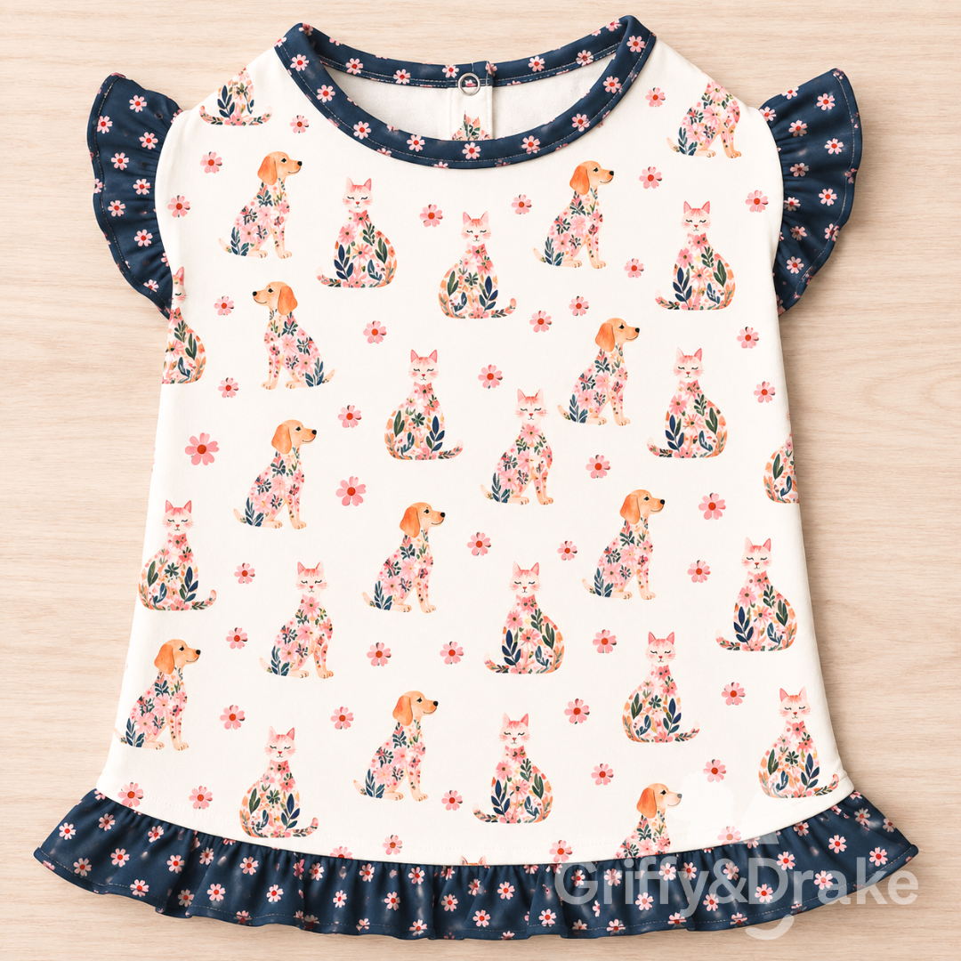 Petal Pets Ruffle Shirt