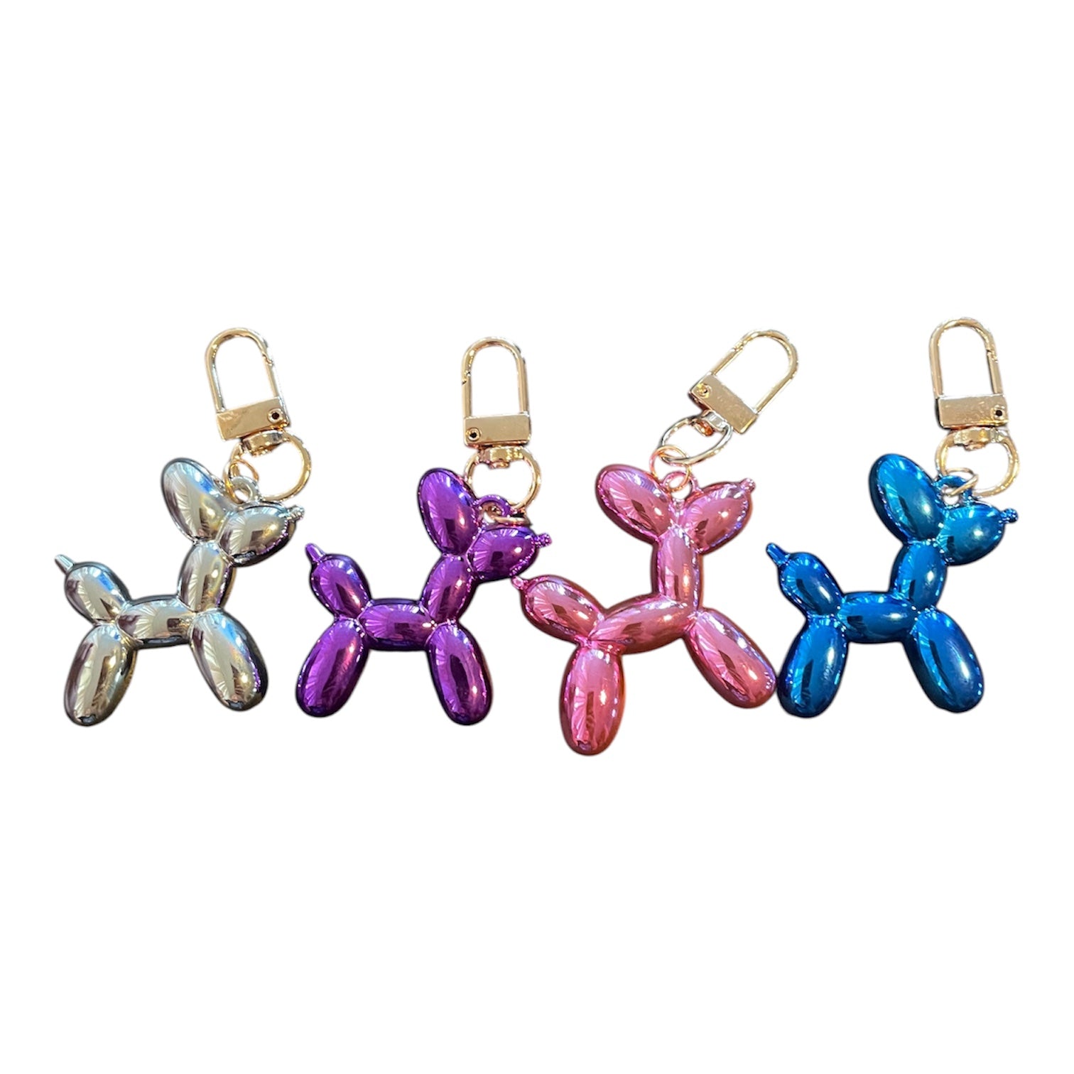 Small Balloon Dog Keychain