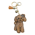 Poodle Keychain