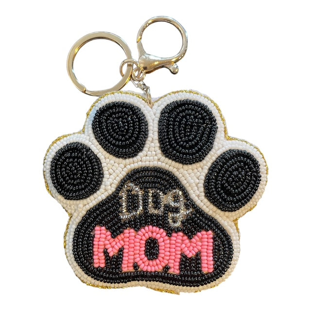 Dog Mom Keychain